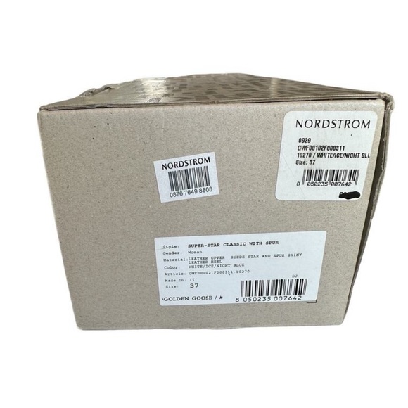 NWT Golden Goose Superstar Classic with Spur Women's Size 37, US Size 6.5 - Picture 8 of 8